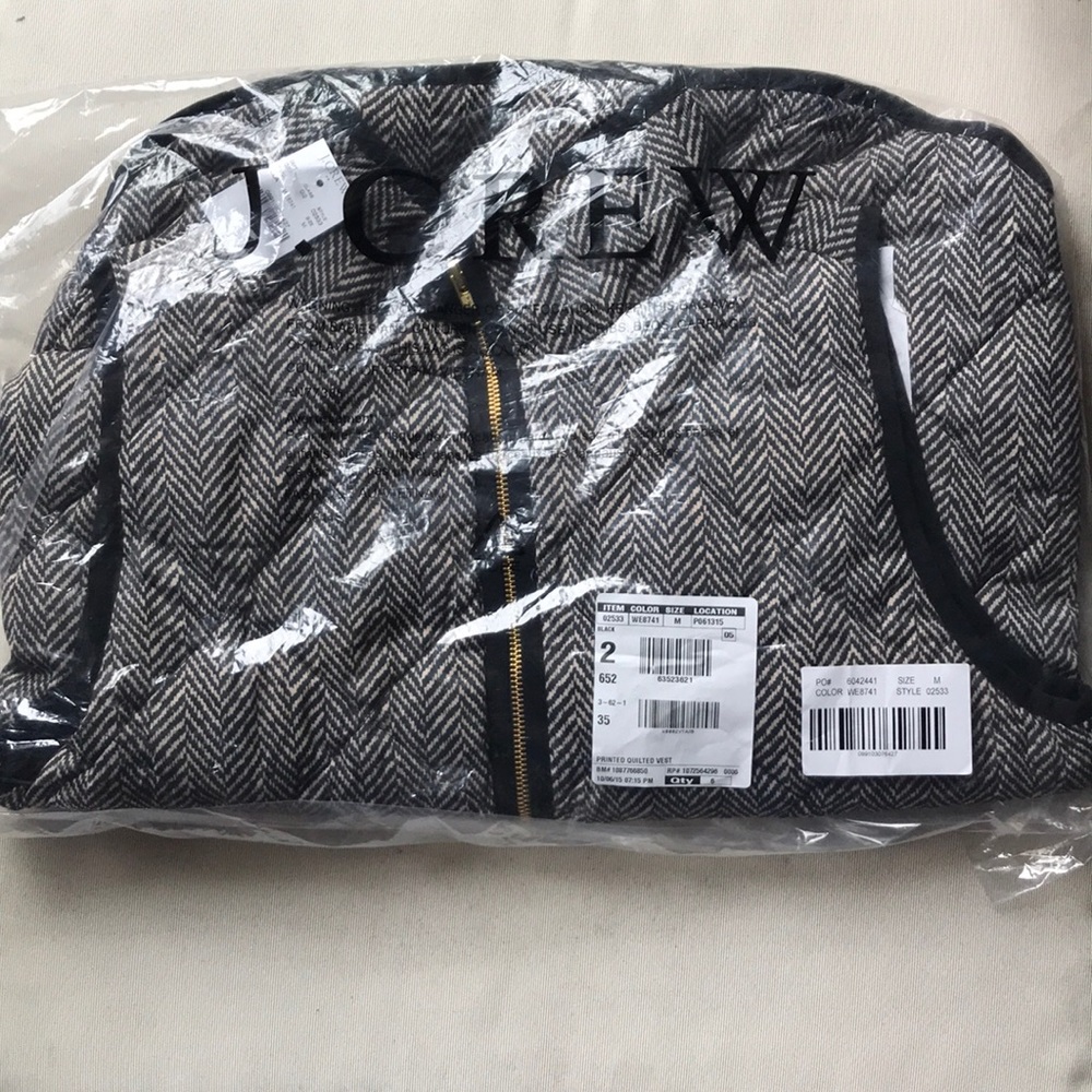 J Crew puffer vest